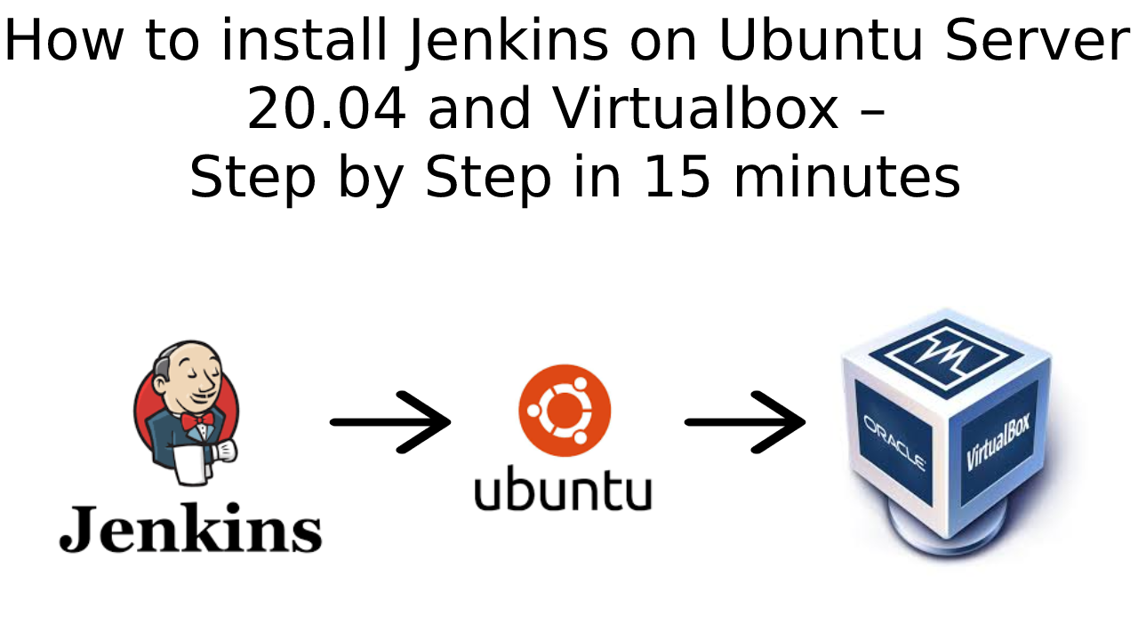 Install Jenkins on Ubuntu Server 20.04 and Virtualbox