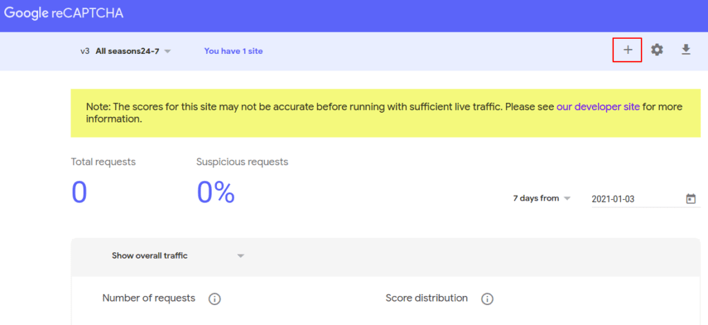 Google reCAPTCHA v3 about