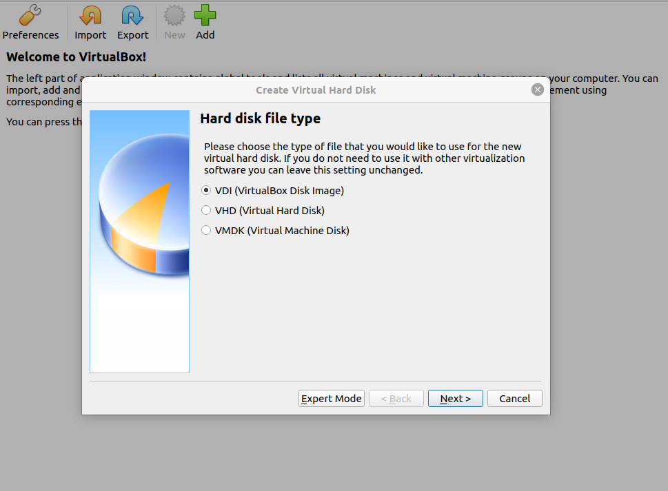 Hard disk file type