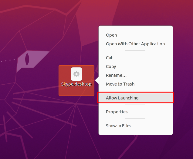 ubuntu create desktop shortcut