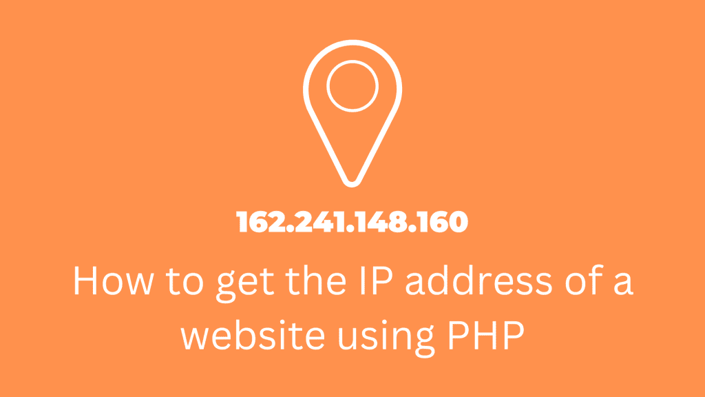 how-to-get-the-ip-address-of-a-website-using-php-devnote