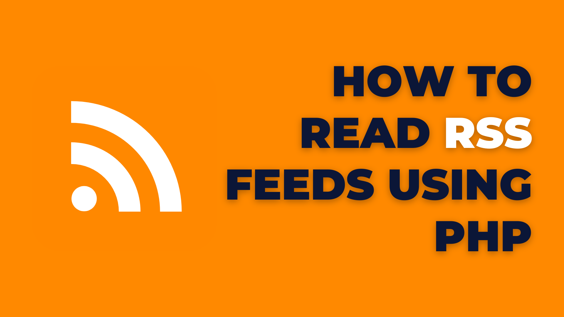 How to read RSS feeds using PHP