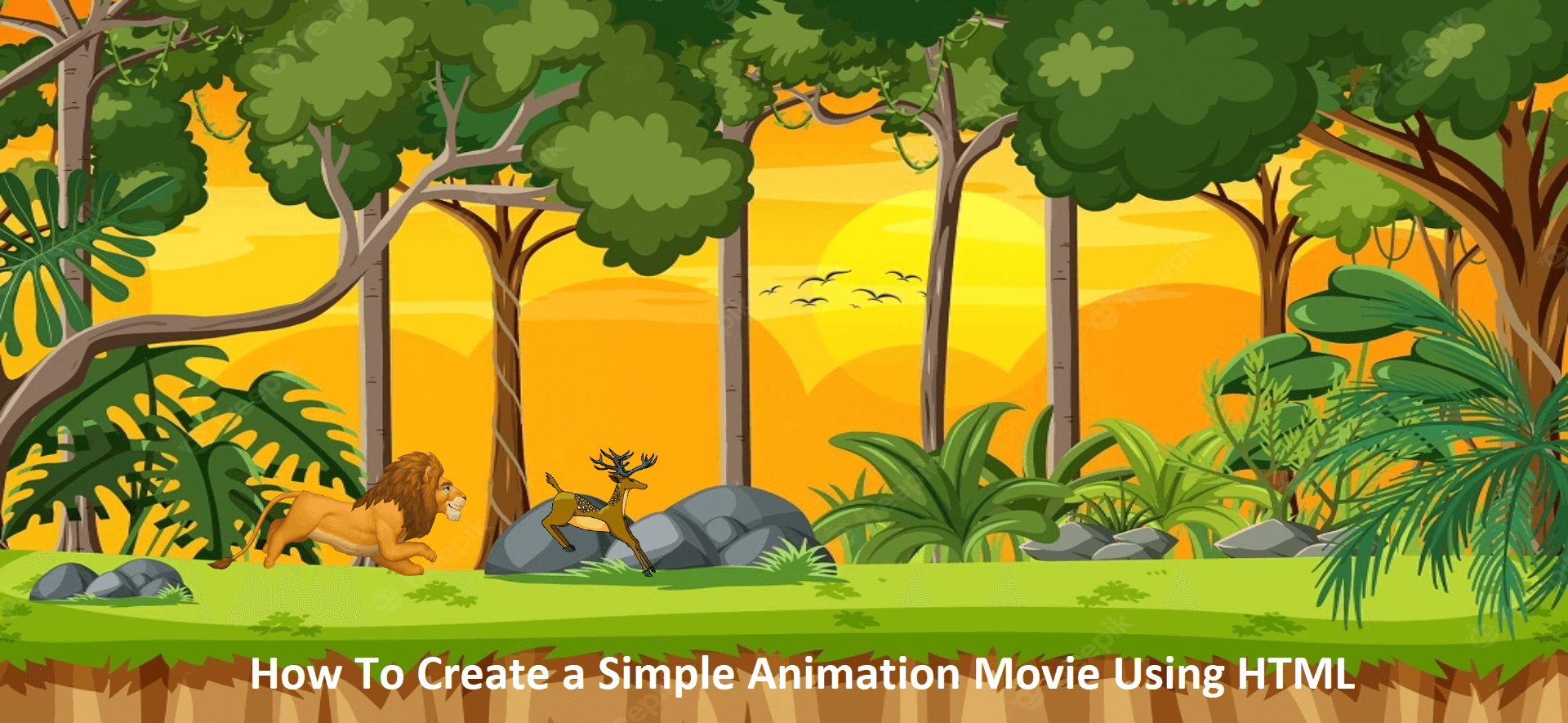 How To Create a Simple Animation Movie Using HTML