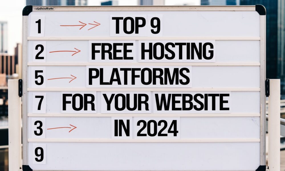 Top 9 Free Hosting Platforms for Your Website in 2024